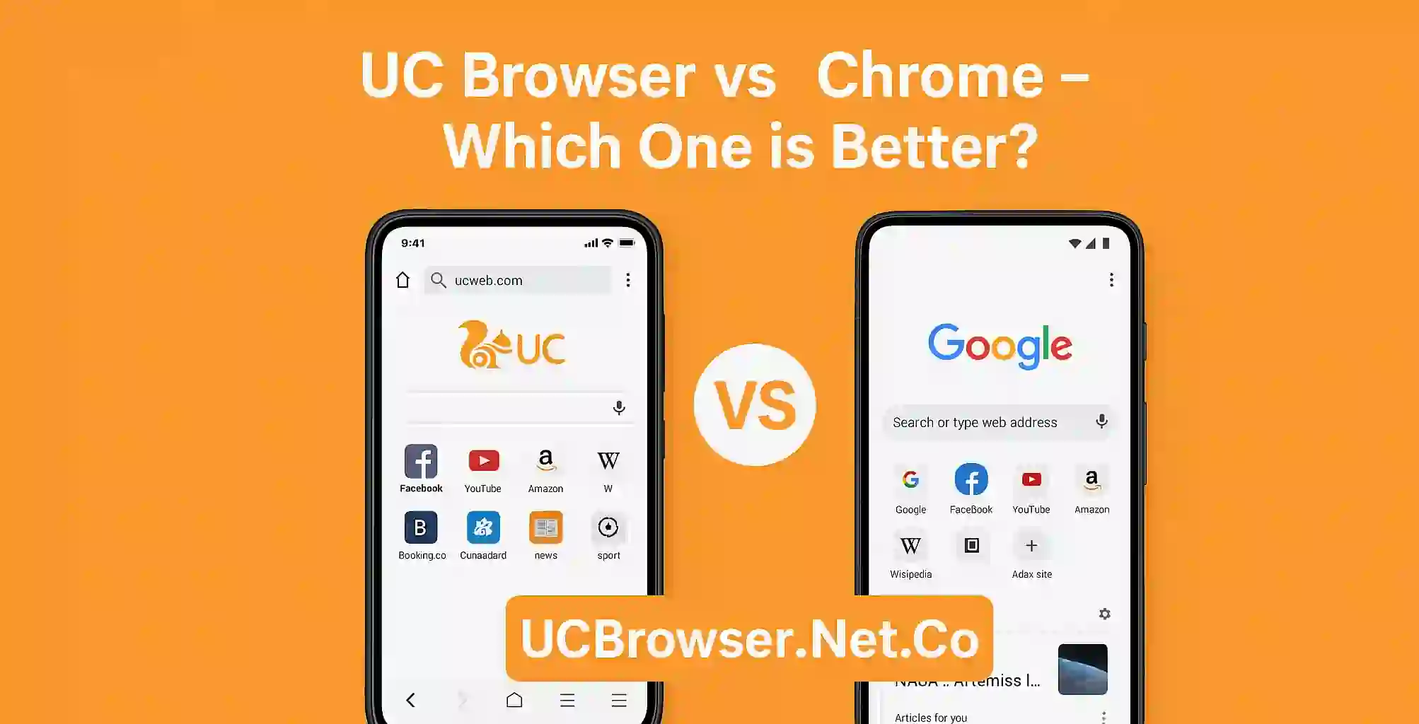 UC Browser vs Chrome