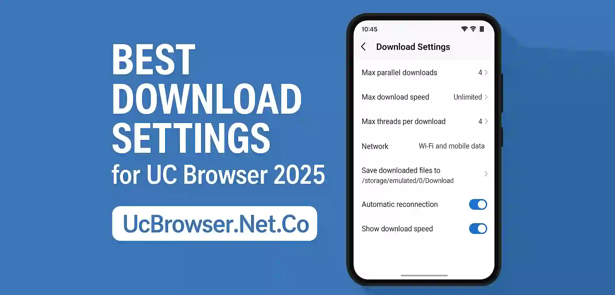 Best Download Settings for UC Browser 2025 (1)