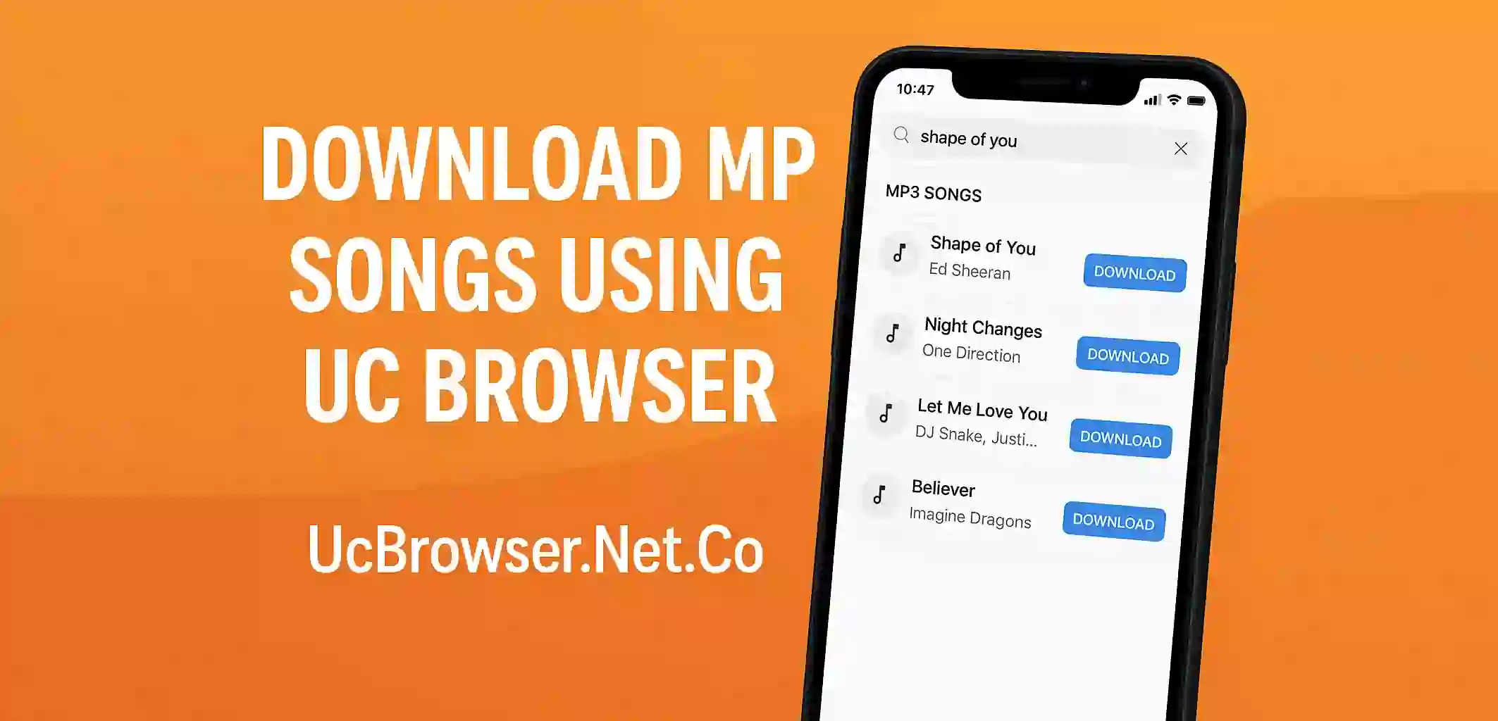 Download MP3 Songs Using UC Browser (1)